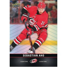 20 Sebastian Aho Base Card 2019-20 Tim Hortons UD Upper Deck